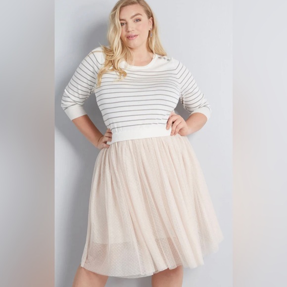Modcloth Dresses & Skirts - ModCloth Flaunt Where You Want Twofer Dress